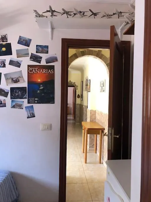 شقة Canarian Flat Near The Wild Beach لاس غاليتاس