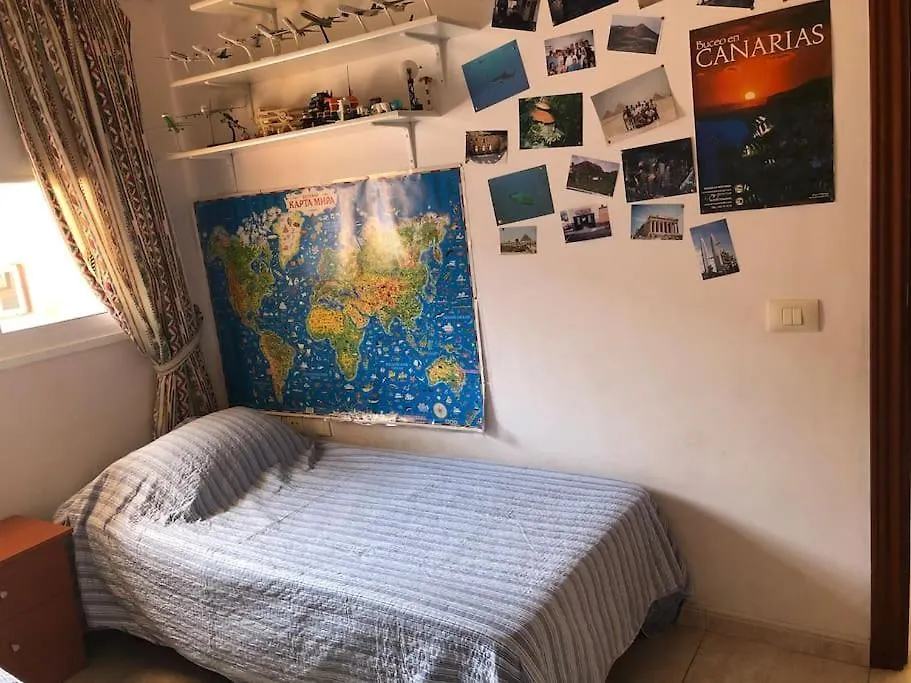 Canarian Flat Near The Wild Beach لاس غاليتاس إسبانيا